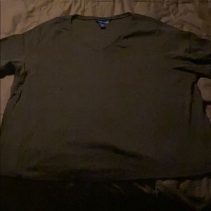 Karen Scott Woman 2X brown top